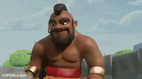 Bearded Cartoon Character By Fence GIF