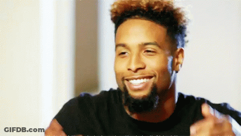 Bearded Curly Haired Man Smiling Thumbs Up GIF
