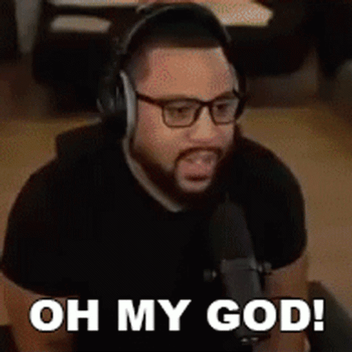 Bearded Guy Oh My God GIF