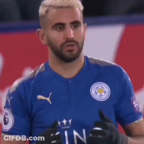 Bearded Man Blue Soccer Jersey Thumbs Up GIF