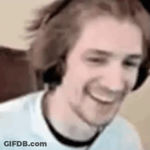 Bearded Man Crying Eyes Closed Before Crowd GIF