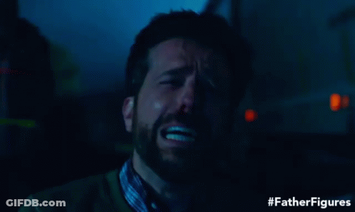 Bearded Man Crying In Dark GIF