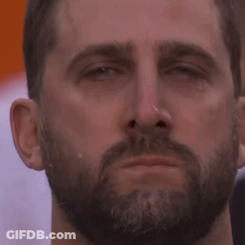 Bearded Man Crying GIF