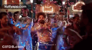 Bearded Man Dancing At Party GIF