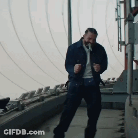 Bearded Man Dancing GIF