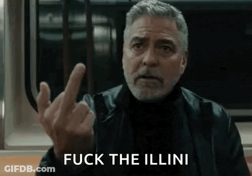 Bearded Man Giving Middle Finger In Train GIF