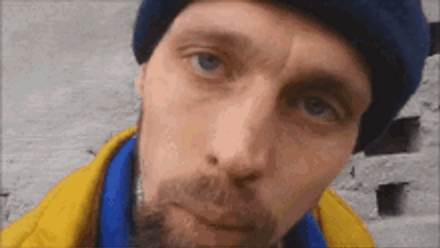 Bearded Man Head Body Twitch GIF