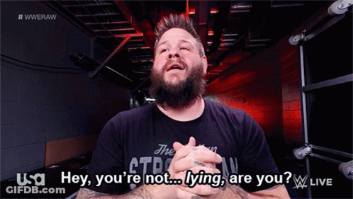 Bearded Man Hey You're Not Lying Are You GIF