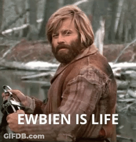Bearded Man Holding Fishing Rod Ewbien Is Life GIF