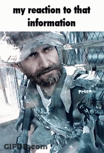 Bearded Man Holding Gun With Head Bandage GIF
