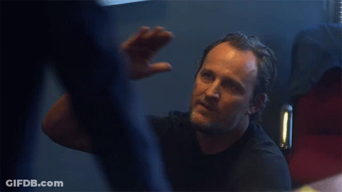 Bearded Man In Black Shirt GIF