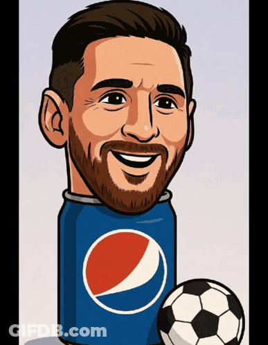 Bearded Man In Blue And White Jersey Number 10 GIF