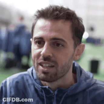 Bearded Man In Blue Hoodie Smiling GIF