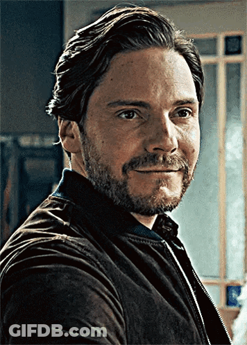 Bearded Man In Brown Jacket Smiling GIF