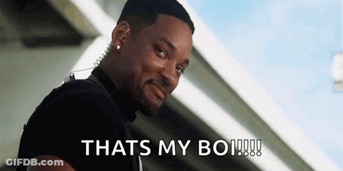 Bearded Man In Bulletproof Vest That's My Bo!!! GIF
