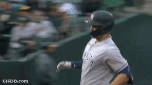 Bearded Man In Cavaliers Jersey Waving GIF