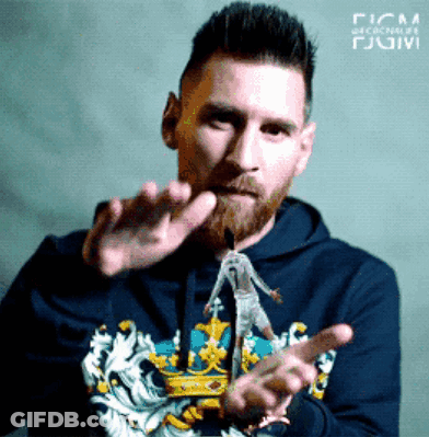 Bearded Man In Crown Hoodie GIF