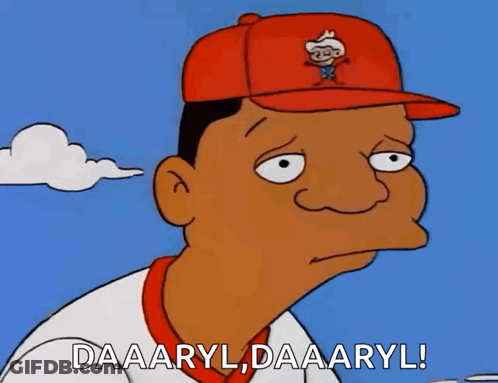 Bearded Man In Dodgers Hat Smiling GIF