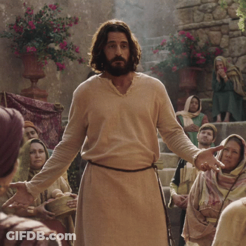 Bearded Man In Front Of Crowd GIF