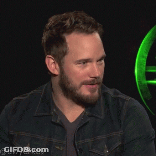Bearded Man In Front Of Green @Dwyerkev Circle GIF