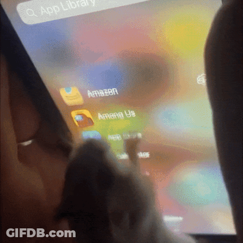 Bearded Man In Front Of Math Equations Screen GIF