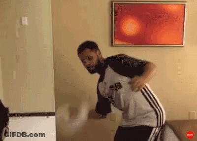 Bearded Man In Front Of Mirror GIF