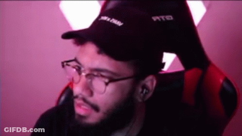 Bearded Man In Glasses And Hat Saying RTD GIF
