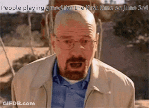 Bearded Man In Glasses Playing Gmod June 3Rd GIF