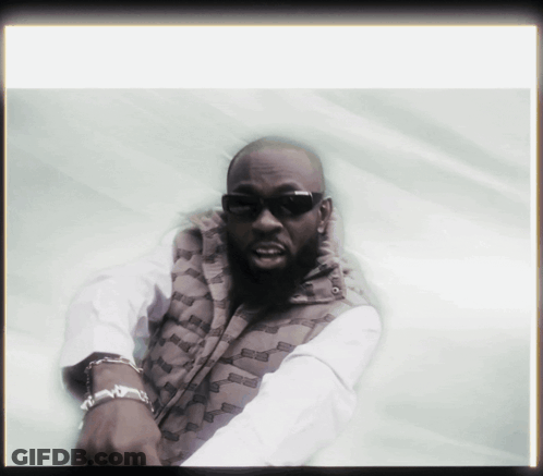 Bearded Man In Gucci Vest And Sunglasses GIF