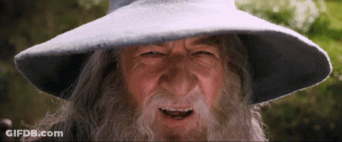 Bearded Man In Hat Making Funny Face GIF