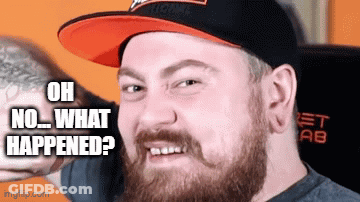 Bearded Man In Hat Says Oh No What Happened GIF