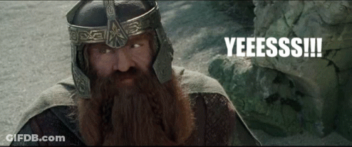 Bearded Man In Helmet Saying Yeeesss GIF