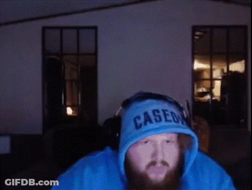 Bearded Man In Hoodie GIF