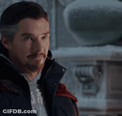 Bearded Man In Jacket And T-Shirt GIF