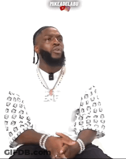 Bearded Man In Mike Adel Abu Shirt Hands Folded GIF