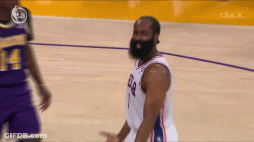 Bearded Man In Number 9 Jersey GIF