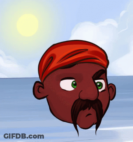 Bearded Man In Pirate Hat Asking Would You Like That GIF
