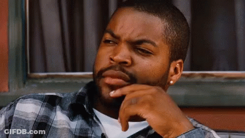 Bearded Man In Plaid Shirt Sitting At Window GIF