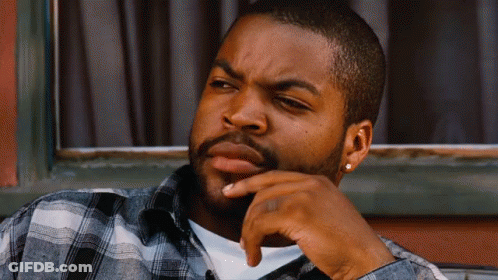 Bearded Man In Plaid Shirt Sitting By Window GIF