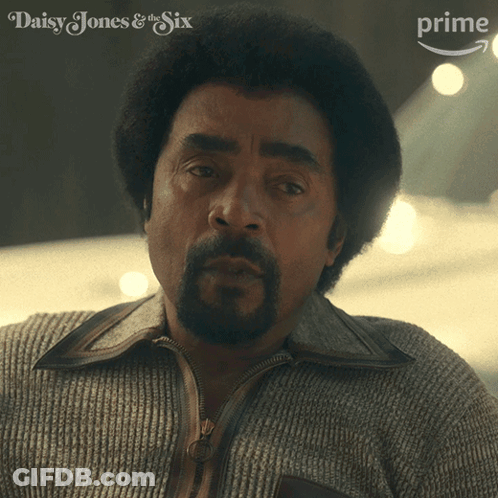 Bearded Man In Prime Ad For Daisy Jones And The Six GIF