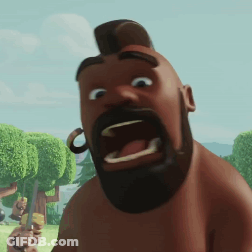 Bearded Man In Santa Hat Smiling GIF