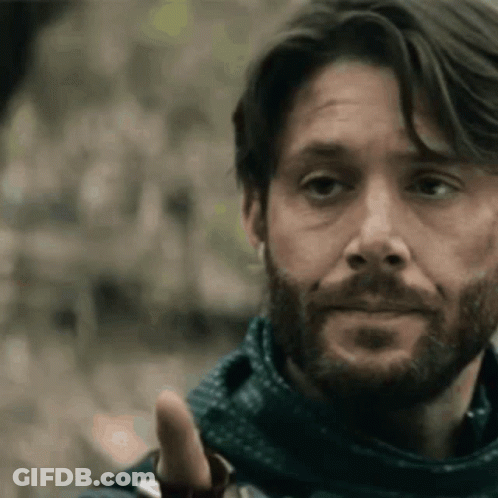 Bearded Man In Scarf Giving Thumbs Up GIF
