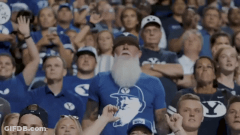 Bearded Man In Shirt Saying Y GIF
