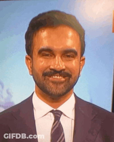 Bearded Man In Suit And Tie Smiling GIF