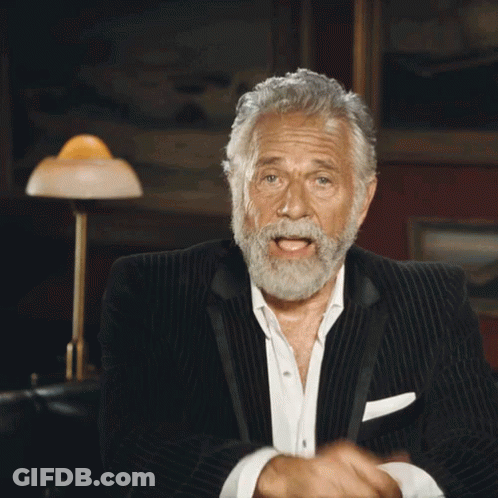 Bearded Man In Suit Pointing GIF