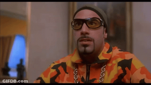 Bearded Man In Sunglasses And Camo Jacket GIF