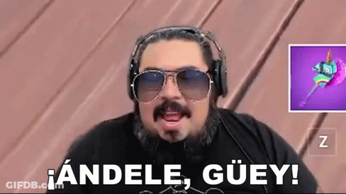 Bearded Man In Sunglasses And Headphones GIF