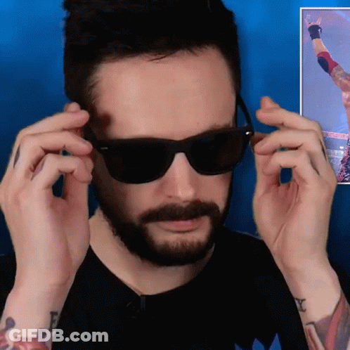 Bearded Man In Sunglasses And Tattooed Man Picture GIF