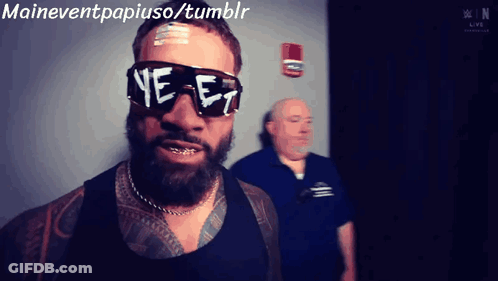Bearded Man In Sunglasses With Ye GIF
