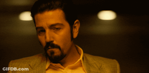 Bearded Man In Tan Suit GIF